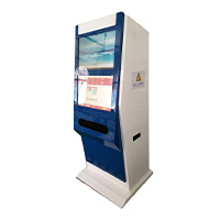 Amusement park self-service ticket machine